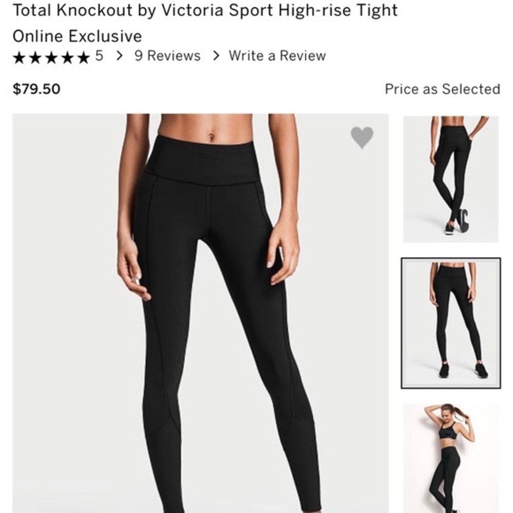 Victoria Secret Total Knockout Leggings